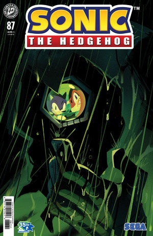 [Sonic the Hedgehog (series 2) #87 (Cover RI - Nathalie Fourdraine Incentive)]