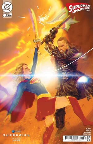 [Superman Unlimited 14 (Cover D - Mitch Gerads Supergirl Movie Variant)]