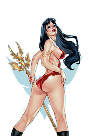 [Vampirella (series 10) #3 (Cover H - Elias Chatzoudis Full Art Incentive)]