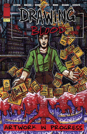 [Drawing Blood #11 (Cover A - Kevin Eastman)]