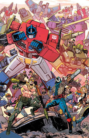 [G.I. Joe (series 13) #23 (Cover F - Tom Reilly Energon Universe 3rd Anniversary Connecting Variant)]