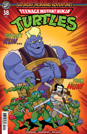[Teenage Mutant Ninja Turtles: Saturday Morning Adventures - Continued #38 (Cover B - Aaron Hazouri)]