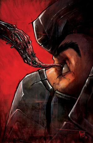 [Teenage Mutant Ninja Turtles: Shredder #9 (Cover E - Damien Worm Full Art Incentive)]