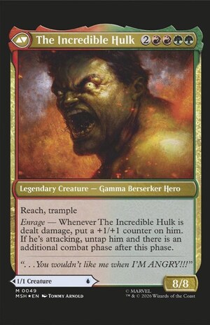 [Infernal Hulk No. 8 (Cover C - Tommy Arnold Magic: The Gathering Variant)]