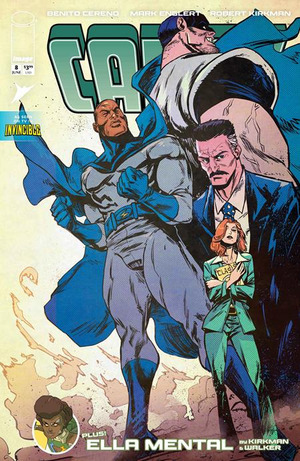 [Invincible Universe - Capes #8 (1st printing, Cover E - Sanford Greene Connecting Variant)]