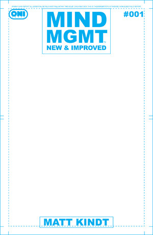 [Mind MGMT - New & Improved #1 (1st printing, Cover D - Blank)]