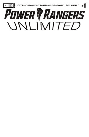 [Power Rangers Unlimited #1 (Cover D - Blank)]