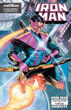 [Iron Man (series 8) No. 7 (Cover B - Alessandro Cappuccio Hellfire Costume Swap Variant)]