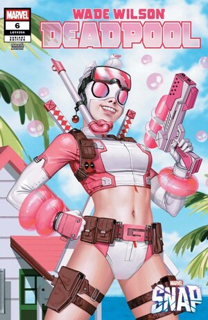 [Wade Wilson: Deadpool No. 6 (Cover F - InHyuk Lee Marvel Snap Swimsuit Variant)]