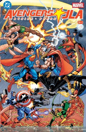 [Avengers / JLA No. 2 Facsimile Edition (Cover D - George Perez Foil)]