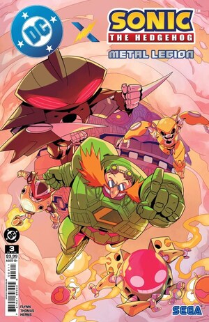 [DC x Sonic the Hedgehog - Metal Legion 3 (Cover A - Pablo M. Collar)]
