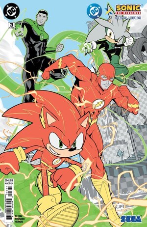 [DC x Sonic the Hedgehog - Metal Legion 3 (Cover C - Travis Mercer)]
