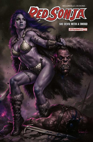 [Red Sonja: She-Devil with a Sword #3 (Cover L - Lucio Parrillo Ultraviolet Variant)]