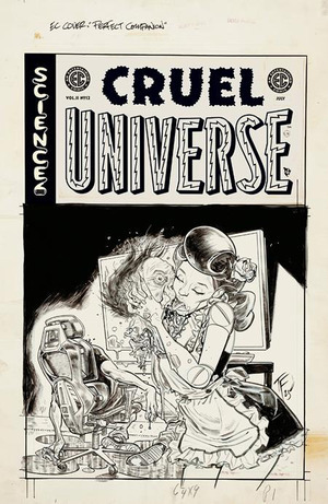 [EC: Cruel Universe (series 2) #12 (Cover D - Tom Fowler B&W Artist Edition Incentive)]