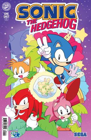 [Sonic the Hedgehog - 35th Anniversary Special #1 (Cover A - Iasmin Omar Ata)]