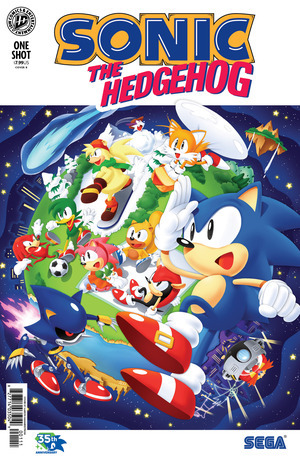 [Sonic the Hedgehog - 35th Anniversary Special #1 (Cover B - Aaron Hammerstrom)]