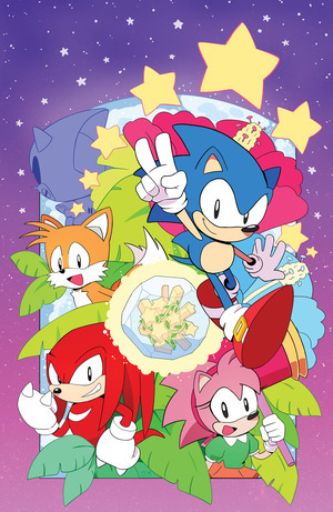 [Sonic the Hedgehog - 35th Anniversary Special #1 (Cover C - Iasmin Omar Ata Full Art Foil)]