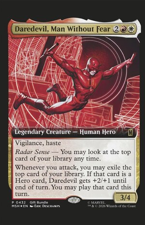 [Daredevil (series 9) No. 4 (1st printing, Cover B - Eric Deschamps Magic: The Gathering Variant)]