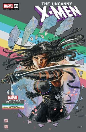 [Uncanny X-Men (series  6) No. 31 (Cover E - David Mack Disability Pride Variant)]