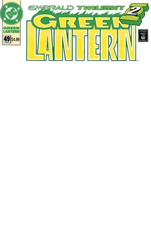 [Green Lantern 49 Facsimile Edition (Cover B - Blank)]