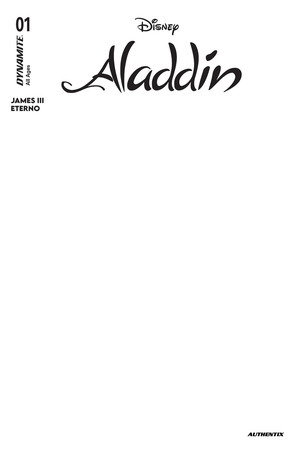 [Aladdin #1 (Cover E - Blank)]