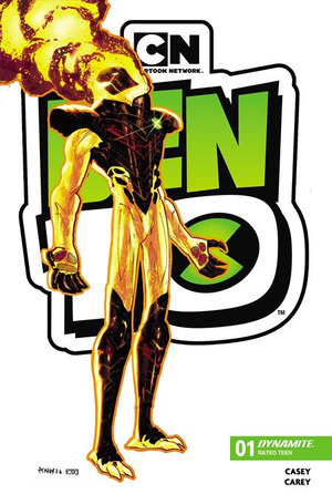 [Ben 10 (series 2) #1 (3rd printing, Cover A - Robert Carey)]