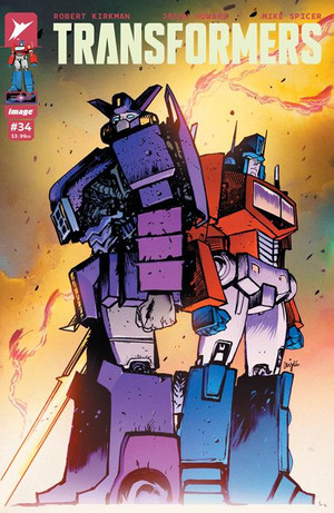 [Transformers (series 4) #34 (Cover B - Daniel Warren Johnson)]