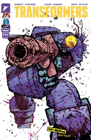 [Transformers (series 4) #34 (Cover E - Alec Bezzina Incentive)]