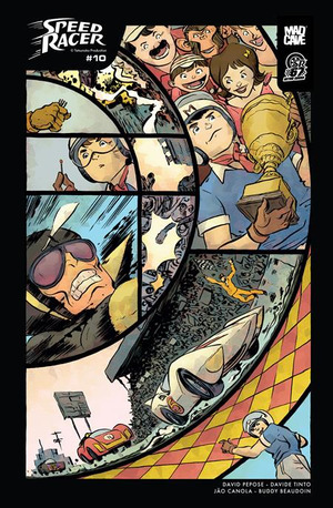 [Speed Racer (series 2) #10 (Cover B - Jesse Lonergan Connecting Variant)]
