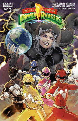 [Mighty Morphin Power Rangers (series 2) #2 (Cover B - Andrew Lee Griffith)]
