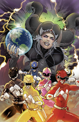 [Mighty Morphin Power Rangers (series 2) #2 (Cover F - Andrew Lee Griffith Full Art Foil Incentive)]