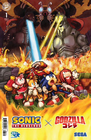 [Sonic the Hedgehog x Godzilla #1 (Cover B - Mauro Fonseca)]