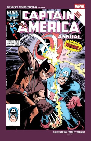[Avengers: Armageddon No. 2 (1st printing, Cover F - Chip Zdarksy Smile Variant)]