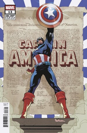 [Captain America (series 11) No. 13 (Cover B - Roge Antonio 250th Homage Variant)]