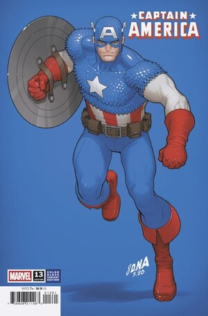 [Captain America (series 11) No. 13 (Cover F - David Nakayama Color Block Variant)]