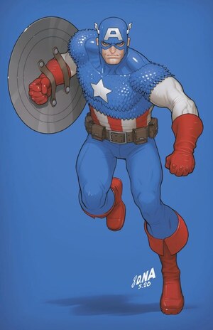 [Captain America (series 11) No. 13 (Cover L - David Nakayama Full Art Color Block Incentive)]