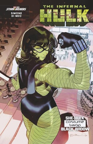 [Infernal Hulk No. 9 (Cover B - Simone Di Meo Hellfire Costume Swap Variant)]