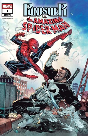 [Punisher vs. Spider-Man No. 1 (Cover J - Netho Diaz Incentive)]