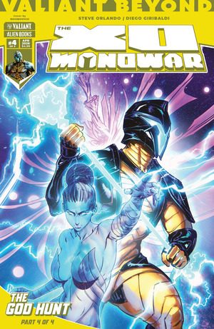 [Valiant Beyond: X-O Manowar - God Hunt #4 (Cover A - Noobovich)]