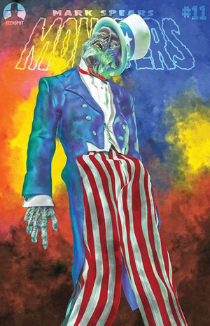 [Mark Spears Monsters #11 (Cover D - Mark Spears Red, White, & Dead Variant)]