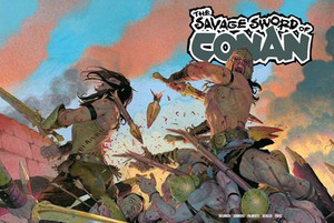 [Savage Sword of Conan (series 3) #15 (Cover D - Esad Ribic Wraparound Variant)]