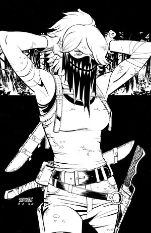 [Something is Killing the Children #49 (Cover E - Leonardo Romero B&W Full Art Incentive)]