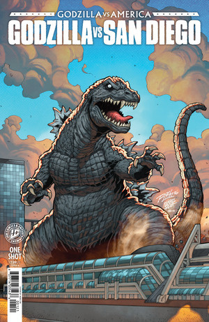 [Godzilla vs. America - San Diego #1 (Cover B - Ron Lim)]