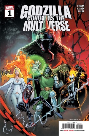 [Godzilla Conquers the Multiverse No. 1 (Cover A - David Marquez)]