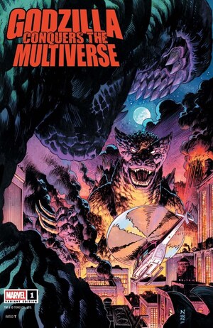 [Godzilla Conquers the Multiverse No. 1 (Cover C - Nic Klein Heisei Godzilla Variant)]
