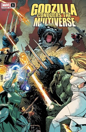 [Godzilla Conquers the Multiverse No. 1 (Cover D - Giuseppe Camuncoli)]