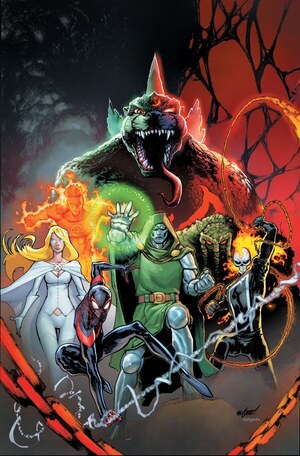 [Godzilla Conquers the Multiverse No. 1 (Cover K - David Marquez Full Art Incentive)]