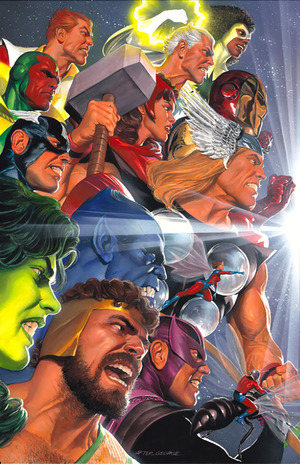 [JLA / Avengers No. 3 Facsimile Edition (Cover D - Alex Ross 2-part Connecting A)]