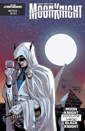 [Marc Spector: Moon Knight (series 2) No. 6 (Cover B - Netho Diaz Hellfire Costume Swap Variant)]