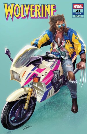 [Wolverine (series 8) No. 24 (Cover B - Alexander Lozano 80s Wolverine Variant)]